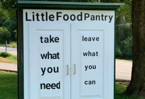 Food pantry in Northmoor, Missouri, inspired by wife’s giving spirit